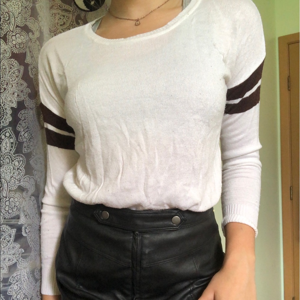 White Hipster Long Sleeve